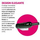 Suporte Porta Organizador De Parede Para Garrafa De Vinho Ade