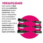 Suporte Porta Organizador De Parede Para Garrafa De Vinho Ade