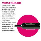 Suporte Porta Organizador Expositor De Mesa Triplo Para 3 Gar