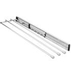 Suporte Porta Pano De Prato Triplo Com Corrediças Deslizantes