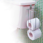 Suporte Porta Papel Higiênico Encaixe Caixa Acoplada 3 Rolos