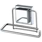 Suporte Porta Papel Higiênico Fixação Por Ventosa Papeleira