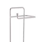 Suporte Porta Papel Higiênico Lixeira Basculante Circular Pra