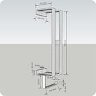 Suporte Porta Papel Higiênico Parede Papeleira Branco Brilho
