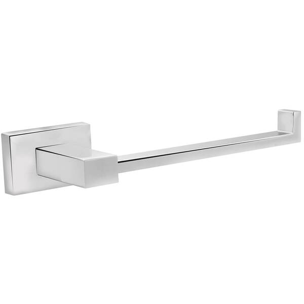 Suporte Porta Papel Higiênico Quadrado De Metal Papeleira Ban