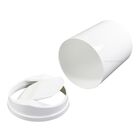 Suporte Porta Papel Higiênico Rosé Gold Lixeira Basculante Br