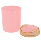 Suporte Porta Papel Higiênico Rosé Gold Lixeira Basculante Co