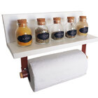 Suporte Porta Papel Toalha Em Mdf Com Alças Para Cozinha