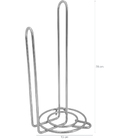 Suporte Porta Rolo De Papel Toalha Vertical Cozinha Aço