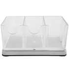 Suporte Porta Saches De Maionese Ketchup Mostarda Divisória