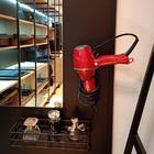 Suporte Porta Secador De Cabelo Redondo Aramado De Parede Pai