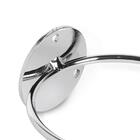 Suporte Porta Secador De Cabelo Redondo Aramado De Parede Pai