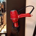 Suporte Porta Secador De Cabelo Redondo Aramado De Parede Pai