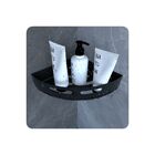 Suporte Porta Shampoo De Banheiro De Canto Inox Preto