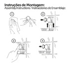 Suporte Porta Shampoo Inox Sem Furos Fixo A Vácuo Future