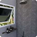 Suporte Porta Shampoo Para Banheiro Cromado E Gold Empire