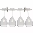 Suporte Porta Taças Aço Cromado Organizador Armário 25cm