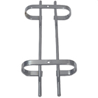 Suporte Porta Taças Aço Cromado Organizador Armário 25cm