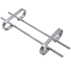 Suporte Porta Taças Aço Cromado Organizador Armário 25cm