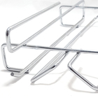 Suporte Porta Taças Duplo De Encaixe No Armário Aço Cromado