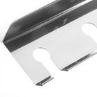 Suporte Porta Taças Parede- Inox 52cm-para Taças Base 8 Cm