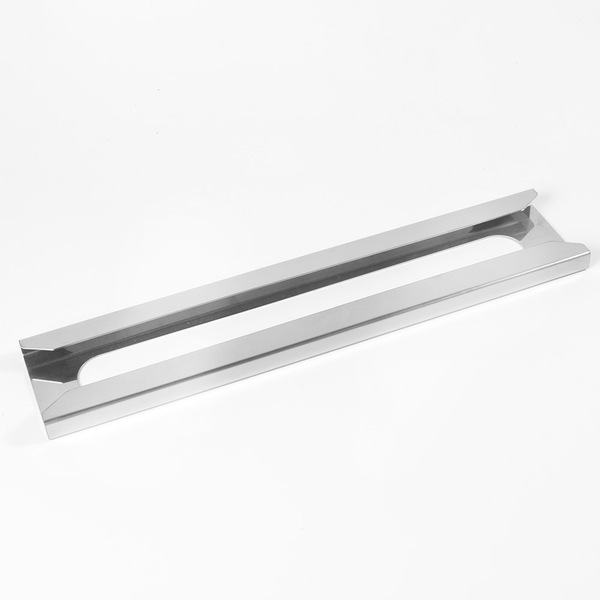 Suporte Porta Taças Teto Prateleira Vidro 40cm Inox-base 7.8cm