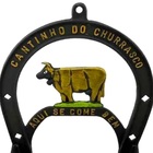 Suporte Porta Tempero E Condimentos Alumínio Fundido Vaca