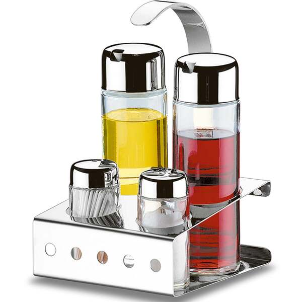 Suporte Porta Temperos Paliteiro Galheteiro Galhetas Brinox