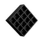 Suporte Porta Toalha Alice Com 16 Nichos Toalheiro Multiuso P