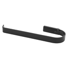 Suporte Porta Toalha De Rosto Banho Banheiro Quadrado Preto