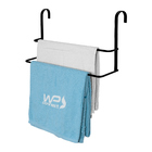 Suporte Porta Toalha Duplo 45cm Para Box Preto - Wp Connect