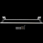 Suporte Porta Toalhas De Banho Duplo 60cm Toalheiro De Parede