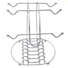 Suporte Porta Xícaras e Pires Café Chá Organizador Cromado