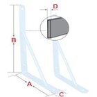 Suporte Prateleira Branco - Biasan
