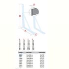 Suporte Prateleira Branco - Biasan