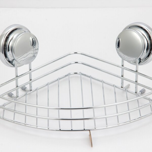 Suporte Prateleira De Banheiro Para Shampoo Com Ventosa Sem F