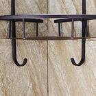 Suporte Prateleira De Canto Shampoo Condicionador Sabonete Ba