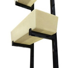 Suporte Prateleira De Ferro Jardim Vertical Com 3 Floreiras -