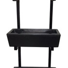 Suporte Prateleira De Ferro Jardim Vertical Com 3 Floreiras -