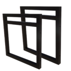 Suporte Prateleira Industrial Suspenso Decoração 2 Unidades