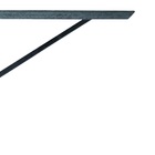 Suporte Prateleira Mão Francesa Cantoneira Medidas: 24x2x28