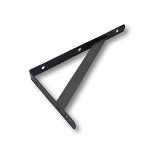 Foto de Suporte Prateleira Mão Francesa Reforçada Preta 20cm - Loth