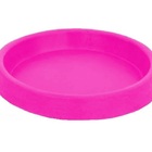 Suporte Prato Vaso 35x5 Redondo Polietileno - Rosa 022