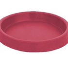 Suporte Prato Vaso 35x5 Redondo Polietileno - Vinho Bordo 021