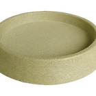 Suporte Prato Vaso 40x5 Redondo Polietileno - Areia 001