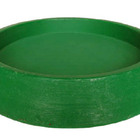 Suporte Prato Vaso 40x5 Redondo Polietileno - Verde Bandeira