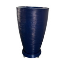 Suporte Prato Vaso Com Rodízios Silicone 40x5 Redondo - Areia