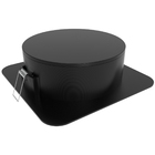 Suporte Quadrado De Embutir No Teto Compatível Com Alexa Echo