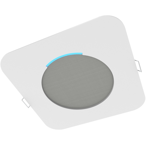 Suporte Quadrado De Teto Para Embutir Assistente Virtual Comp