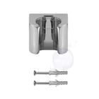 Suporte Quadrado Em Abs Cromado Para Ducha Higiênica Casagran